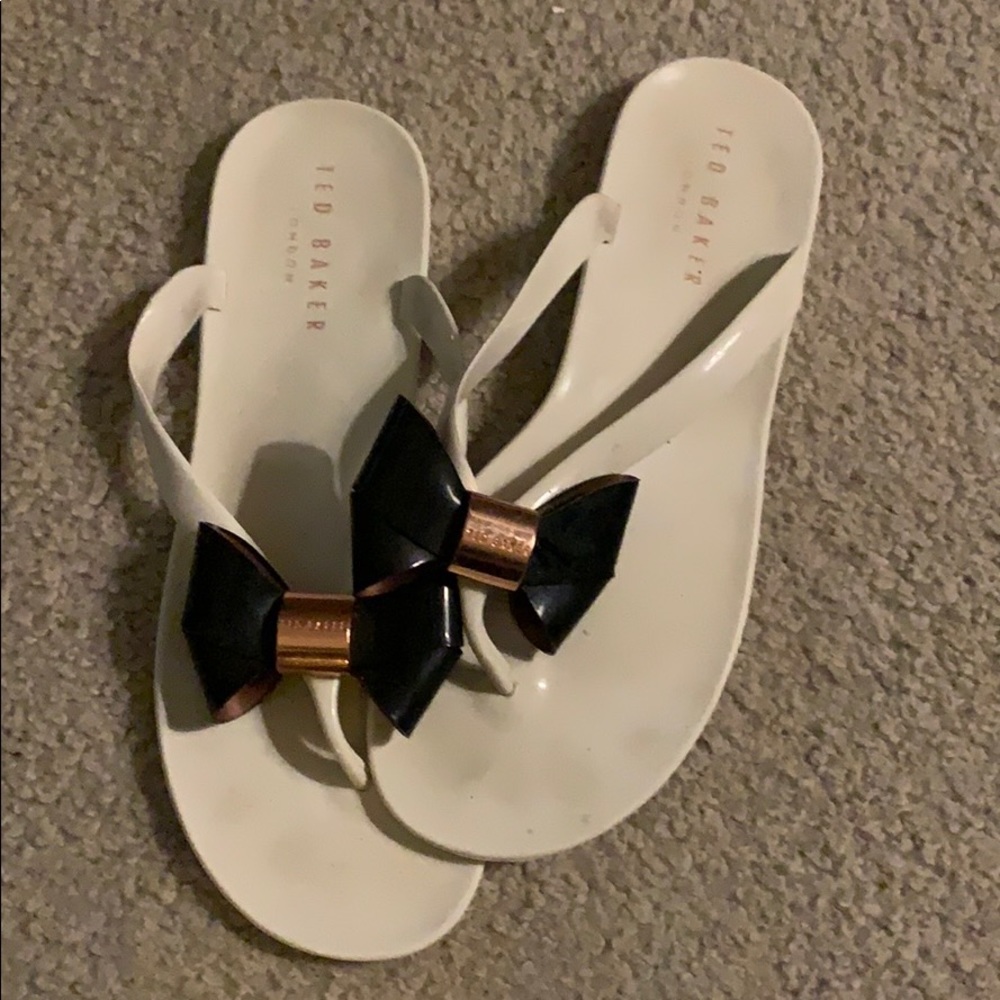 Ted baker flip flops